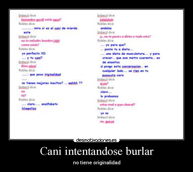 Cani intentandose burlar - 