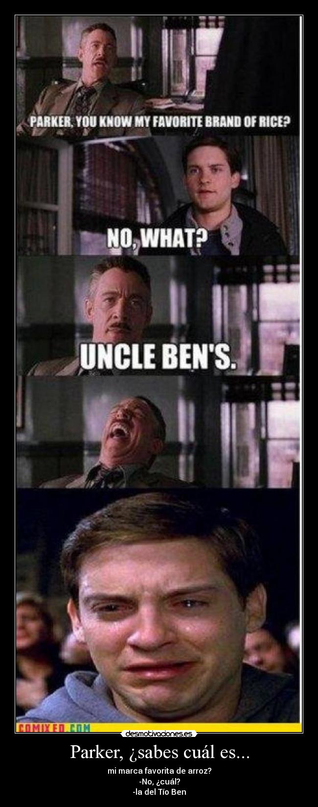 Parker, ¿sabes cuál es... -