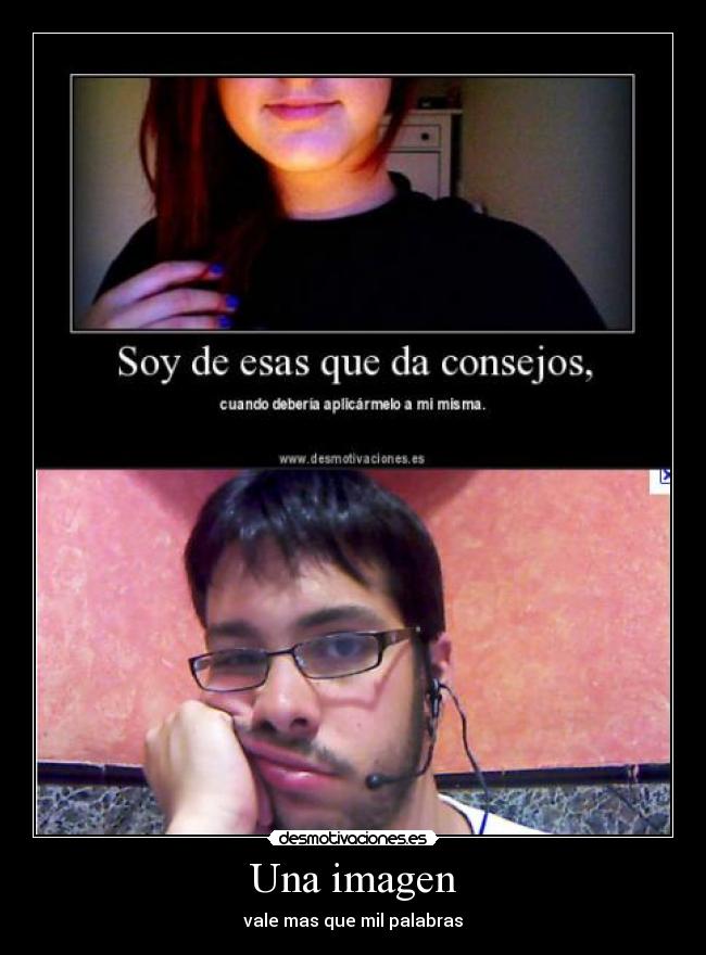 Una imagen - vale mas que mil palabras