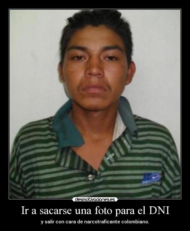 Ir a sacarse una foto para el DNI - 