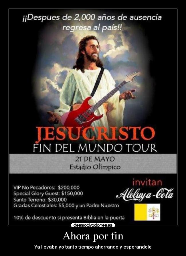 Ahora por fin - Ya llevaba yo tanto tiempo ahorrando y esperandole