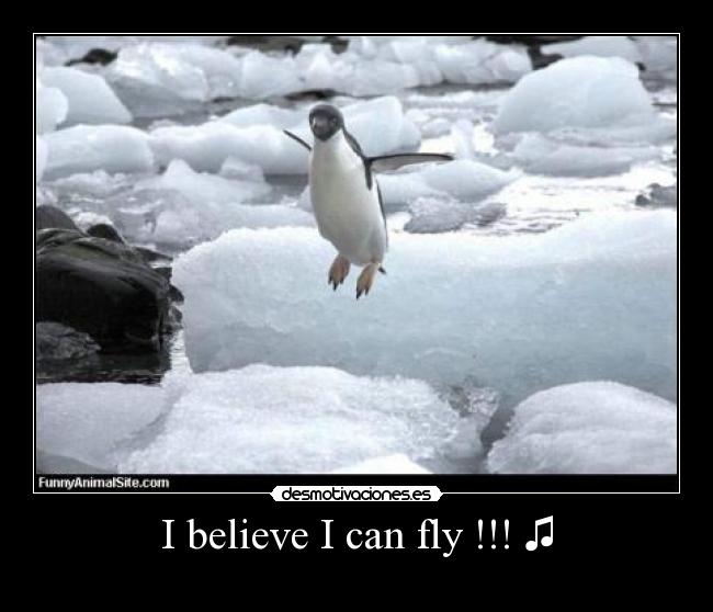 I believe I can fly !!! ♫ - 