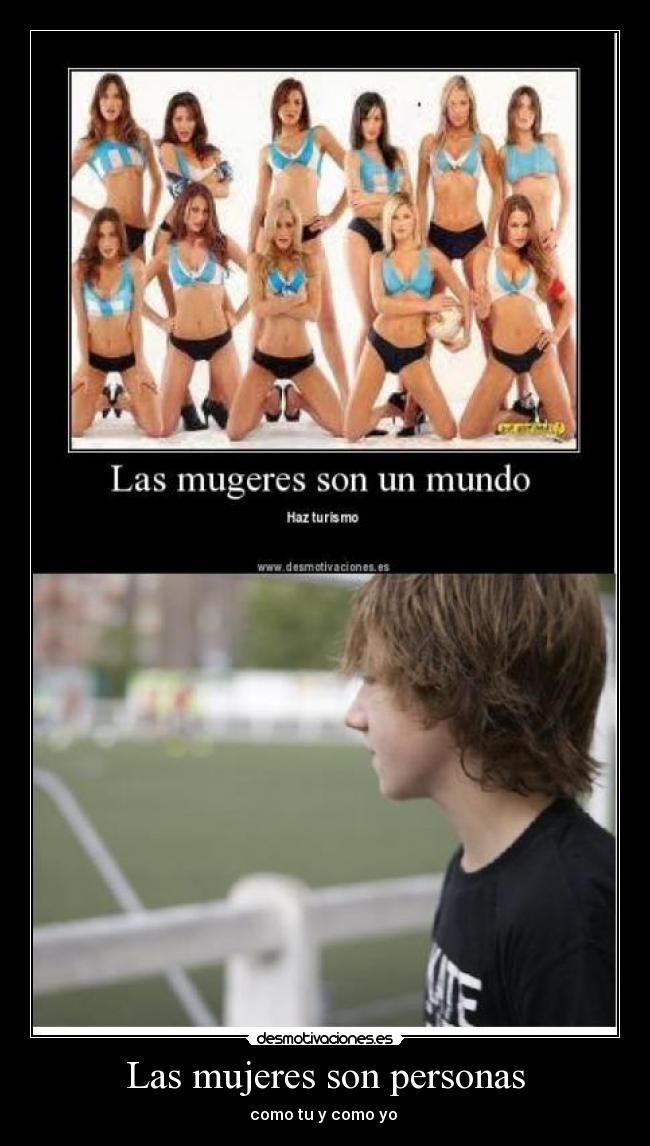 Las mujeres son personas -