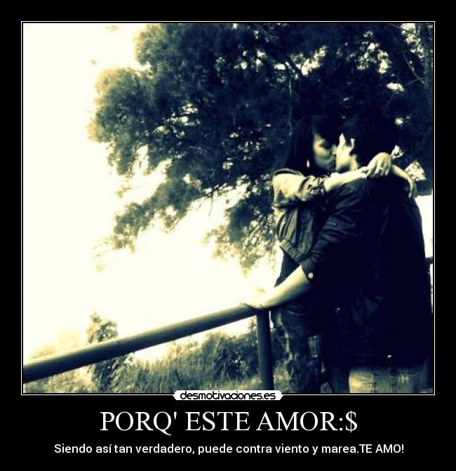 PORQ ESTE AMOR:$ - 
