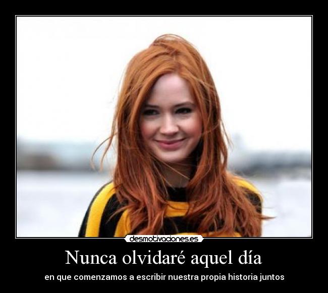 Nunca olvidaré aquel día -