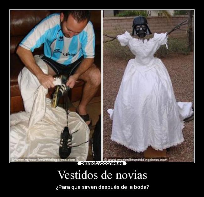 Vestidos de novias - ¿Para que sirven después de la boda?