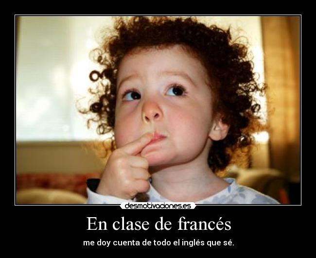 En clase de francés - 