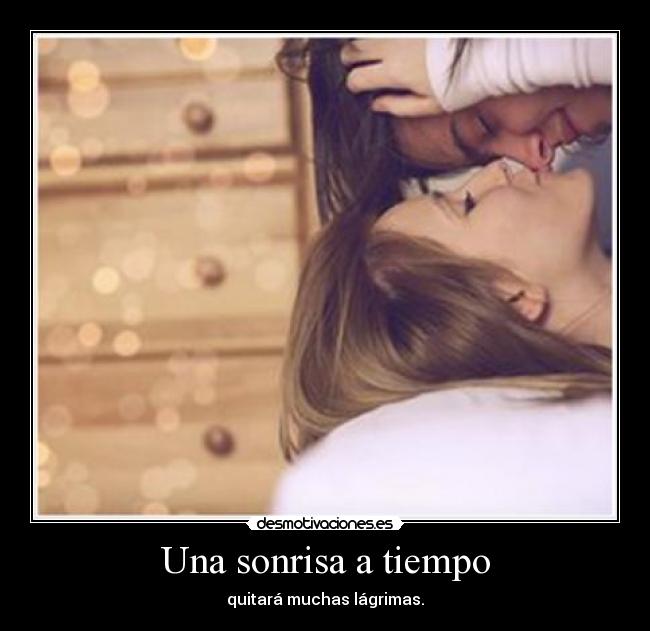 Una sonrisa a tiempo -