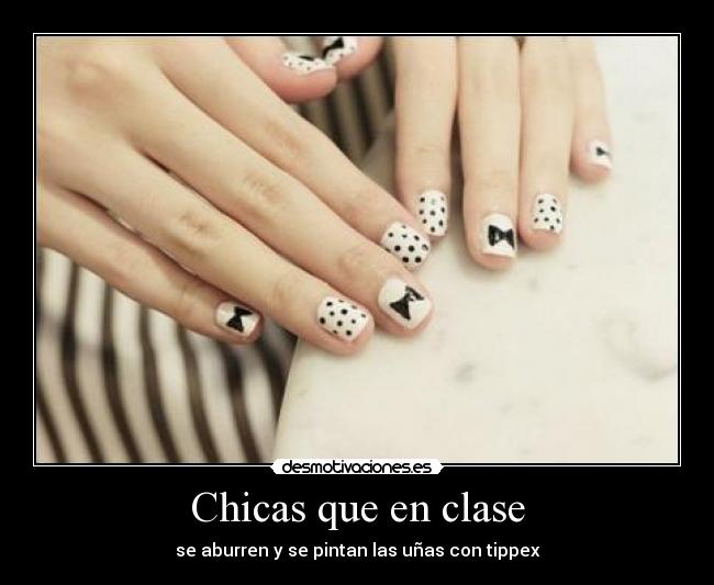 Chicas que en clase -