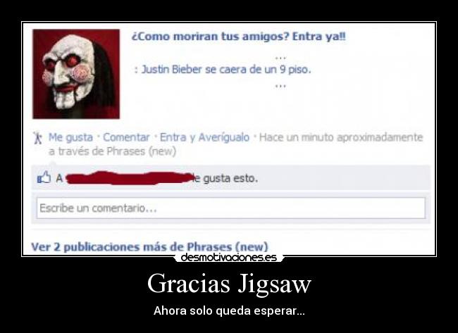 Gracias Jigsaw - Ahora solo queda esperar...