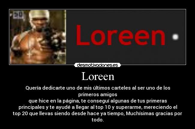 carteles loreen desmotivaciones