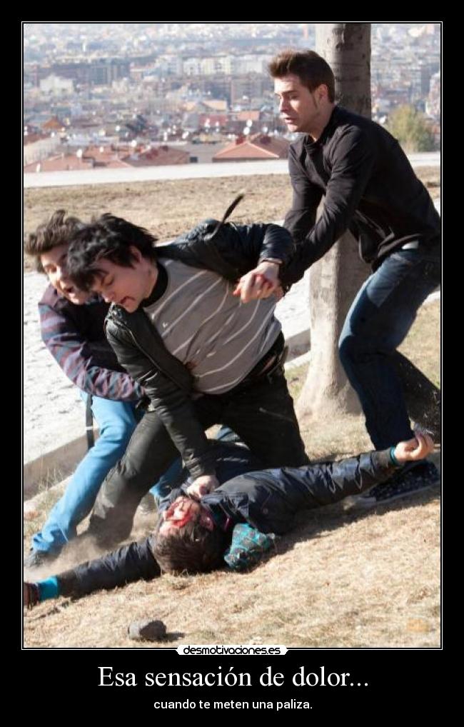 Esa sensación de dolor... - 