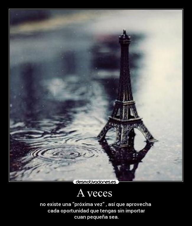 A veces -