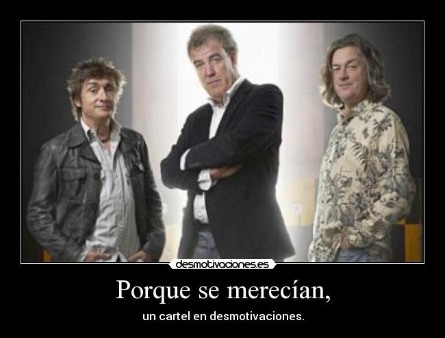 carteles top gear cartel desmo desmotivaciones