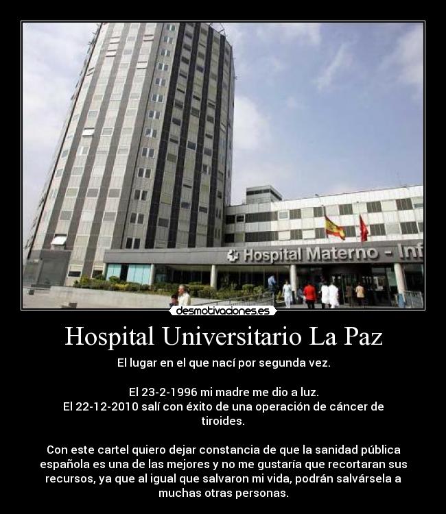 Hospital Universitario La Paz - 