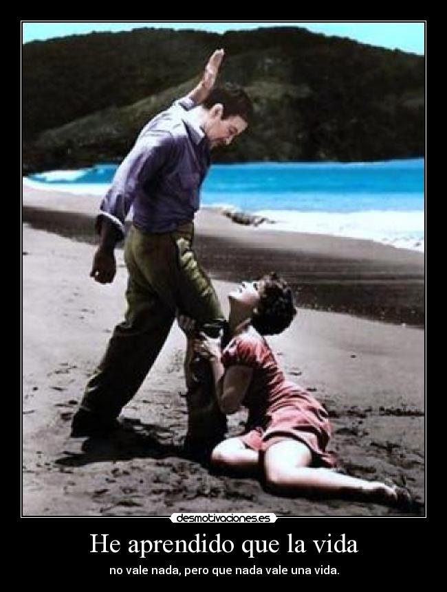 carteles vida aprendido desmotivaciones