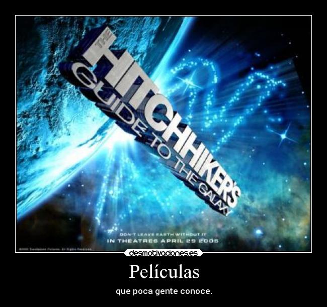 Películas - que poca gente conoce.