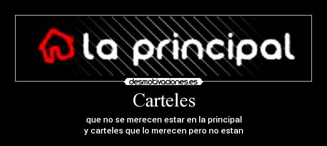 Carteles -