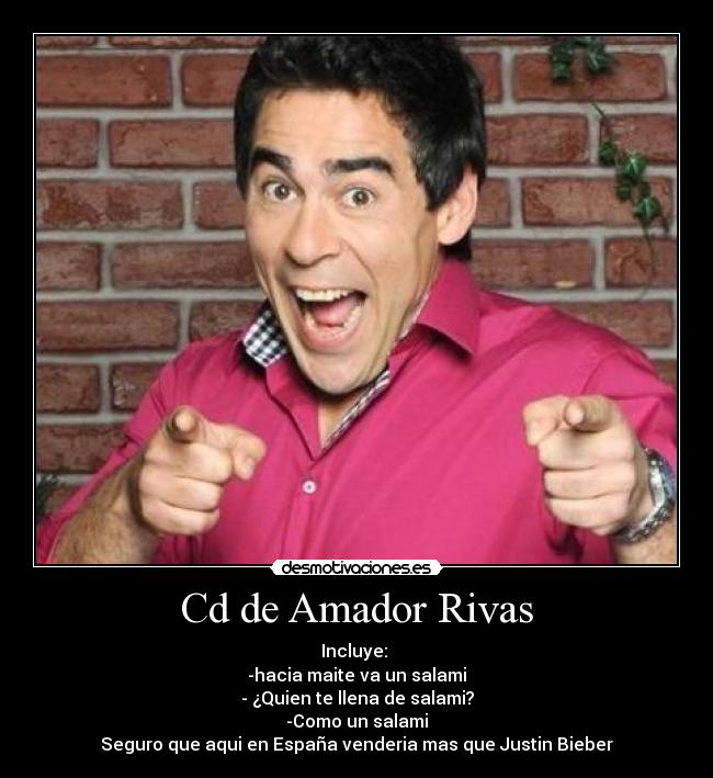 Cd de Amador Rivas - 