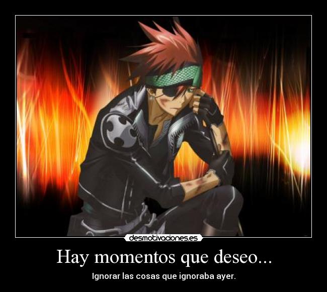 HAY DESEO hay deseo: