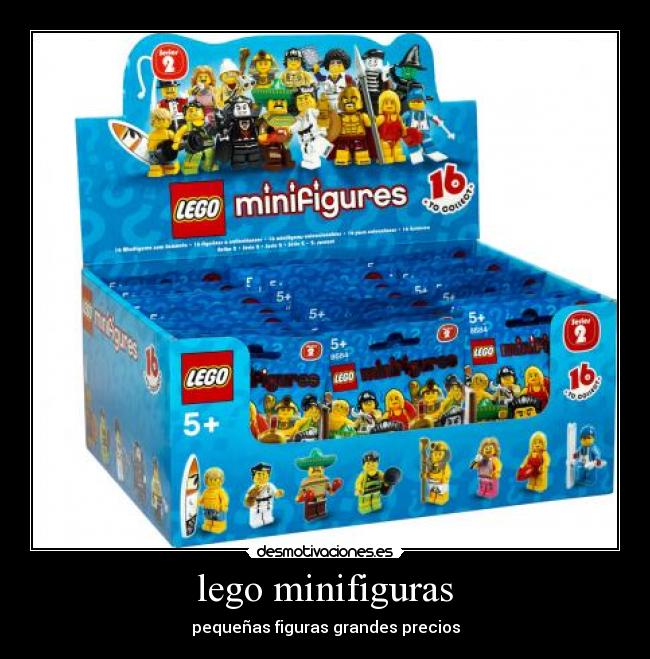 lego minifiguras - pequeñas figuras grandes precios