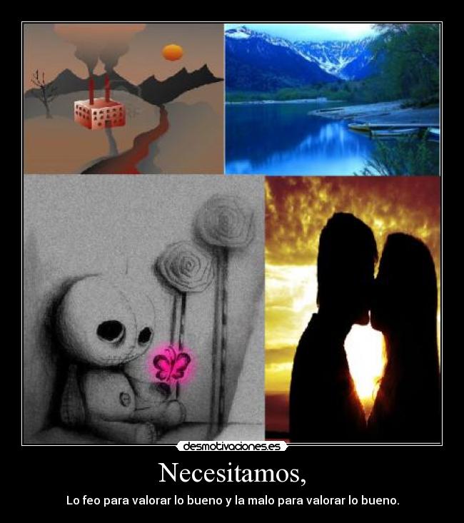 Necesitamos, - 