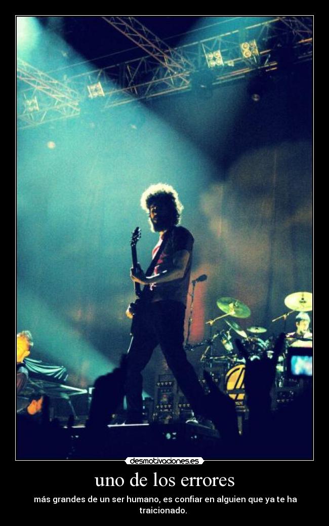 uno de los errores -