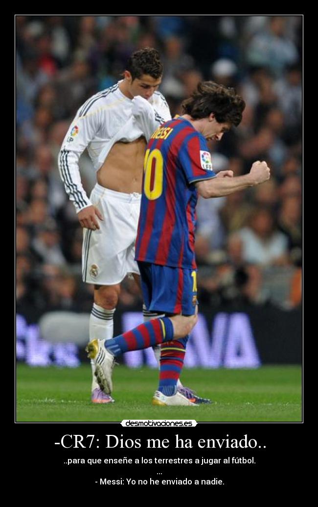 -CR7: Dios me ha enviado.. -