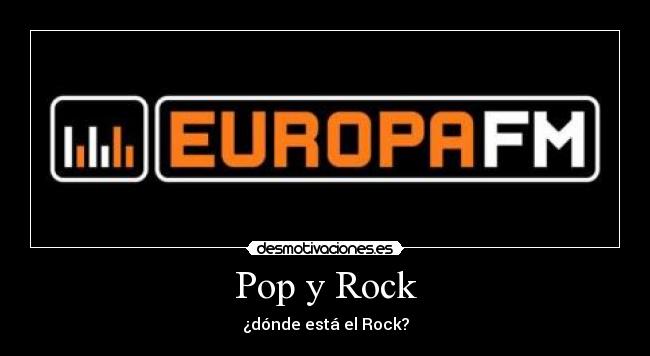Pop y Rock - ¿dónde está el Rock?
