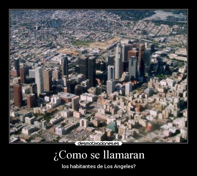 ¿Como se llamaran -