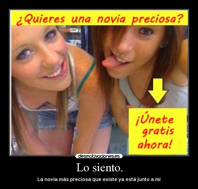 Lo siento. - 