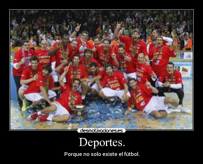 carteles deportes espana baloncesto eurobasket 2011 nba campeones desmotivaciones