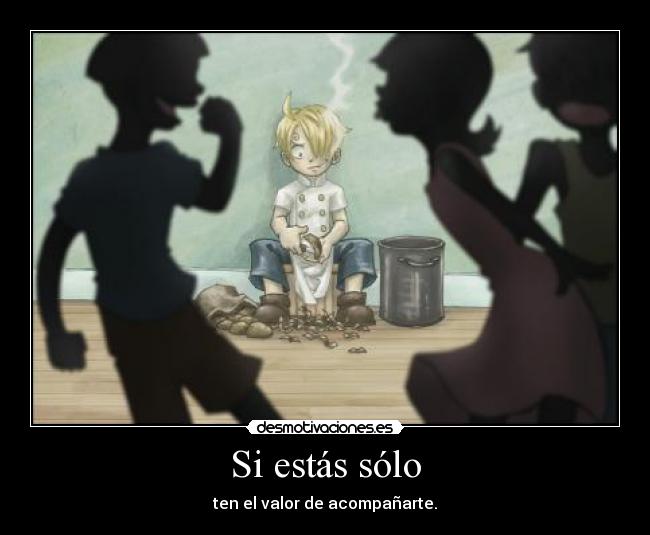 carteles solo valor sanji fumaba desde peque que falso mugiwarax desmotivaciones