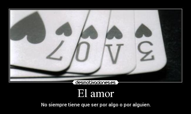 El amor - 