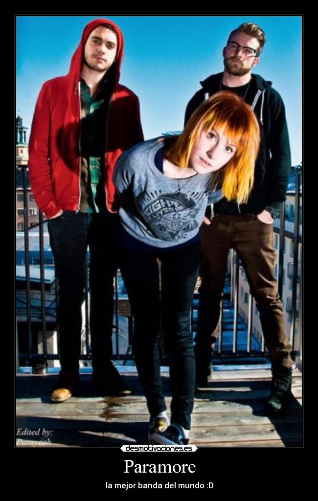 Paramore - la mejor banda del mundo :D