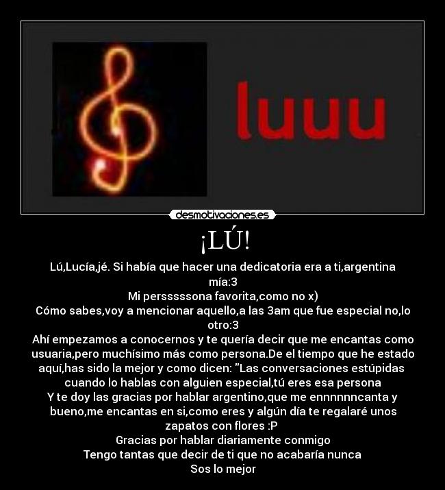 ¡LÚ! -