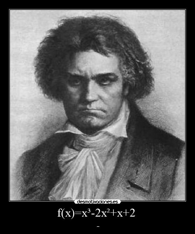 f(x)=x³-2x²+x+2  - ☼_ಠ