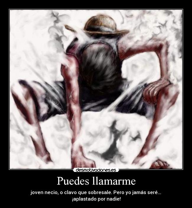 carteles one piece luffy gia sekando desmotivaciones