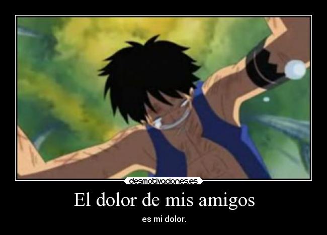 El dolor de mis amigos - 