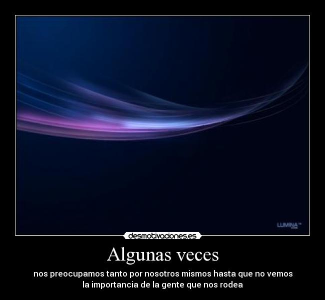 Algunas veces - 