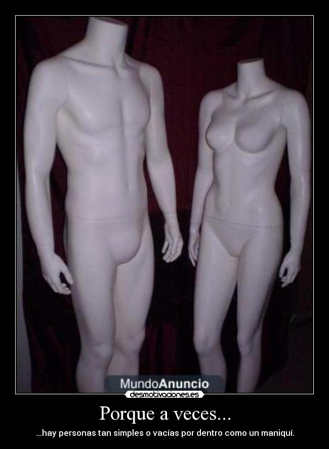 carteles maniqui desmotivaciones