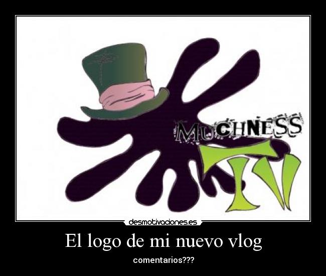 El logo de mi nuevo vlog - comentarios???