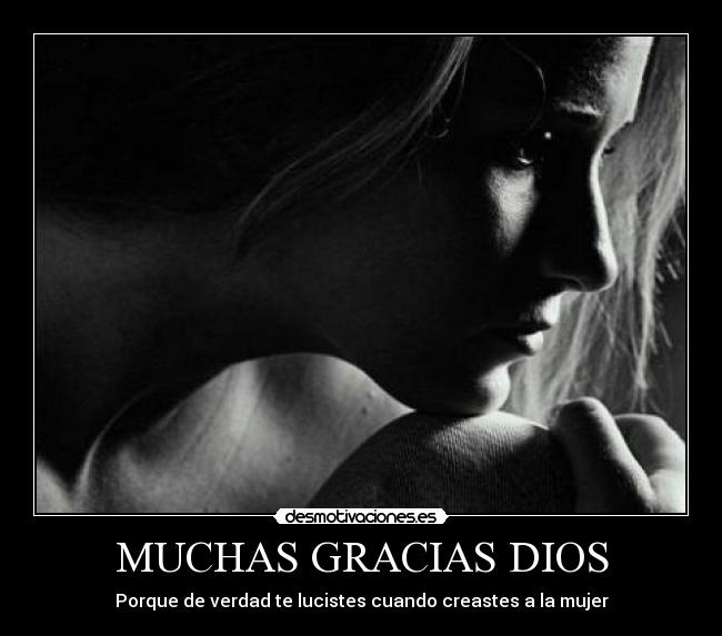 MUCHAS GRACIAS DIOS - 