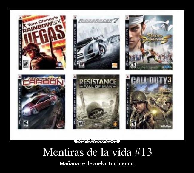 Mentiras de la vida #13 -