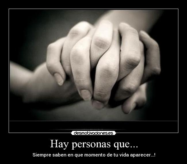 Hay personas que... - 