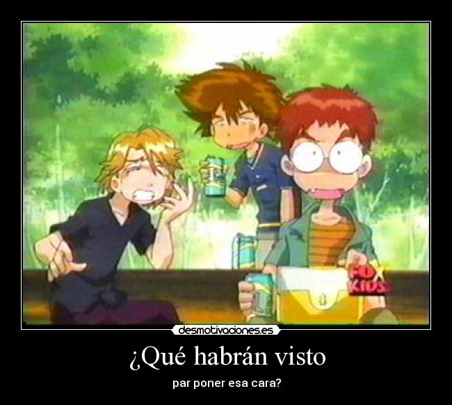 carteles digimon desmotivaciones