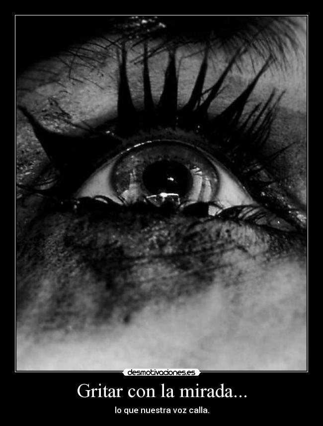carteles gritar mirada nuestra voz calla dolor desmotivaciones