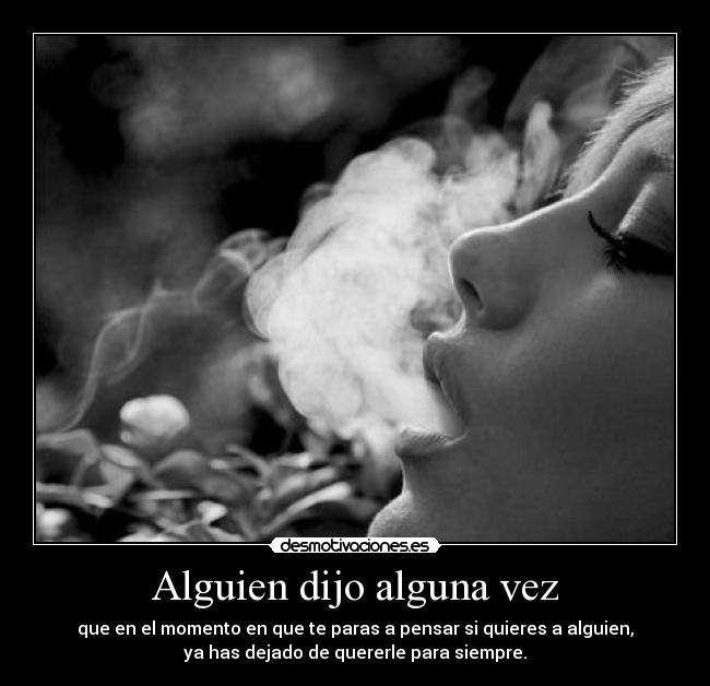 Alguien dijo alguna vez - 