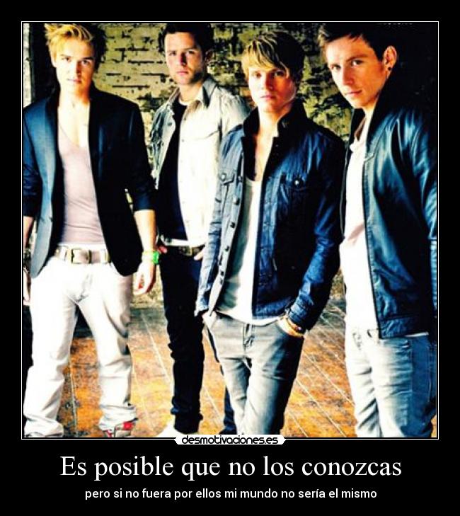 Es posible que no los conozcas - pero si no fuera por ellos mi mundo no sería el mismo