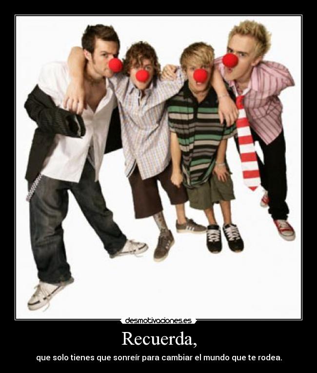 carteles mcfly smile desmotivaciones